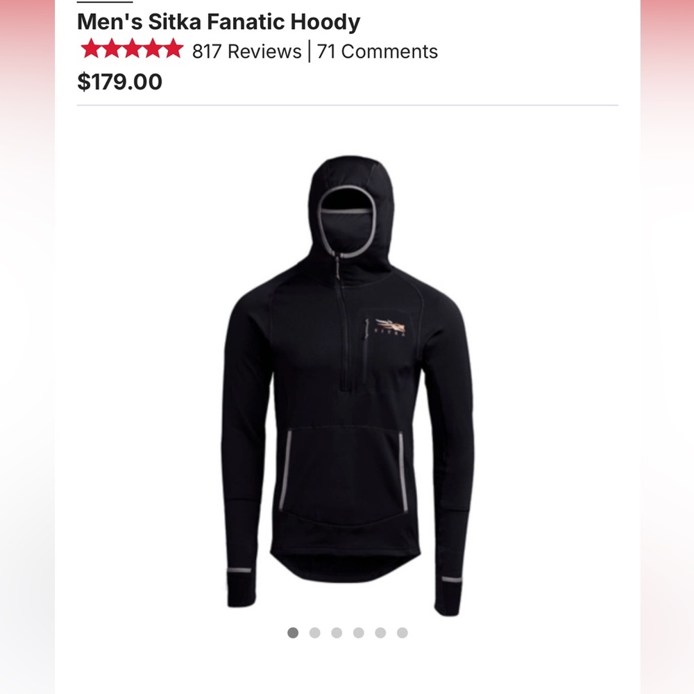 Men's Sitka Fanatic Hoody